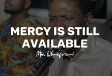 Min. Oluwaferanmi - Mercy Is Still Available